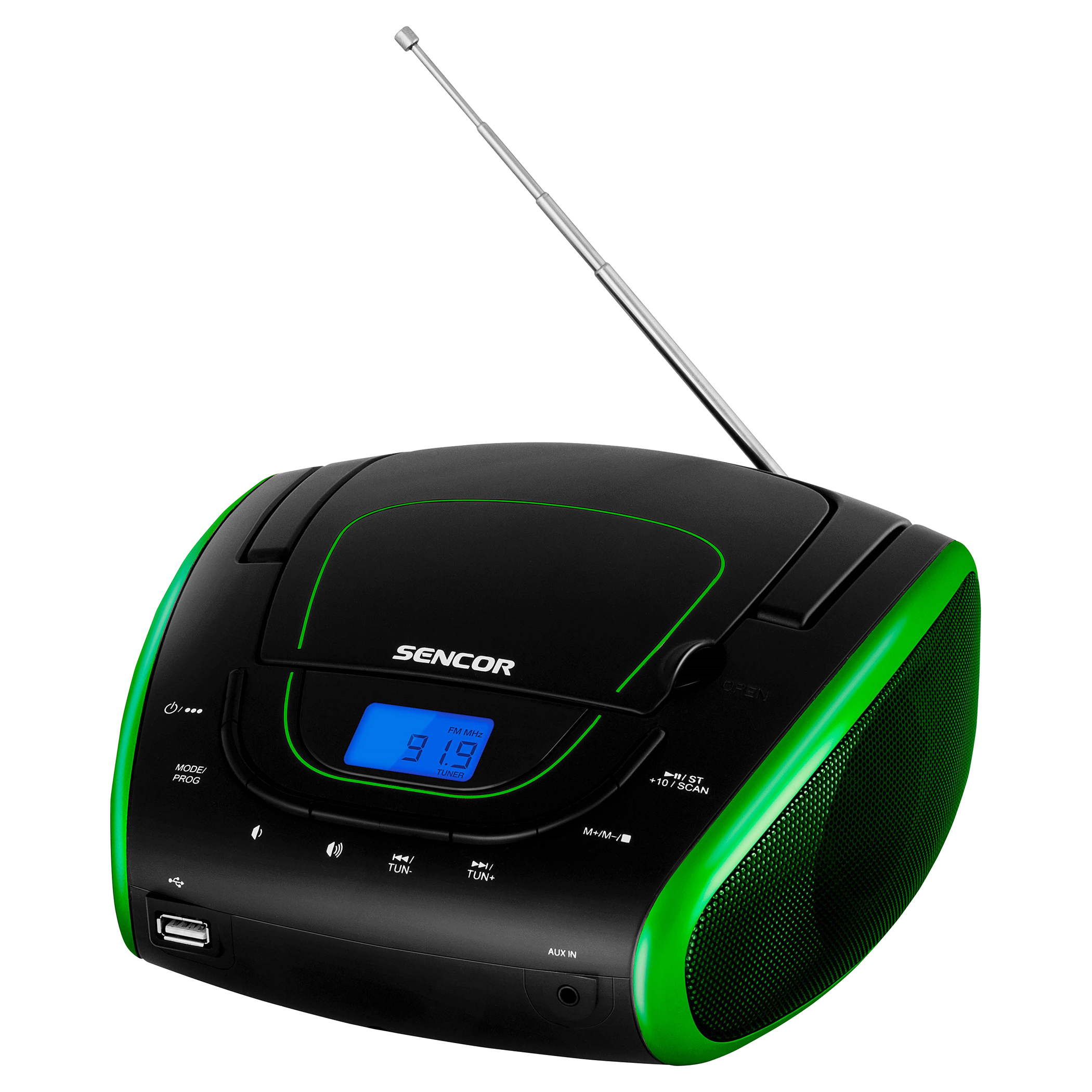 Acquista Lettore CD portatile con Bluetooth e batteria da 1200 mAh Il lettore  CD supporta la chiavetta USB Riproduzione Funzione di memoria Interruttore  di blocco Display LCD ASP